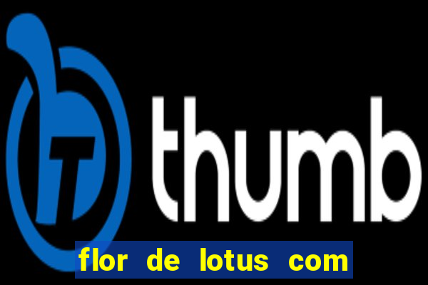 flor de lotus com lua tatuagem