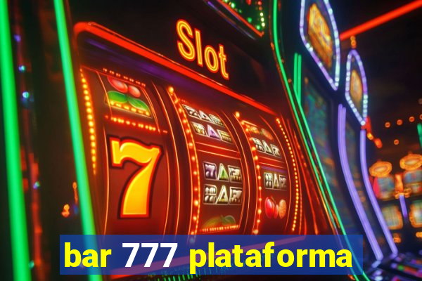 bar 777 plataforma