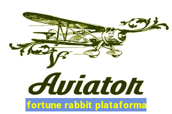 fortune rabbit plataforma