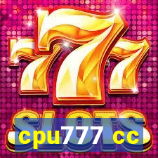 cpu777 cc