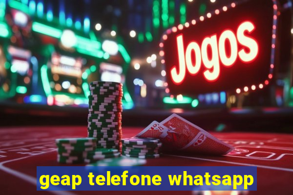 geap telefone whatsapp