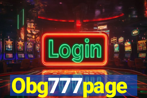 Obg777page