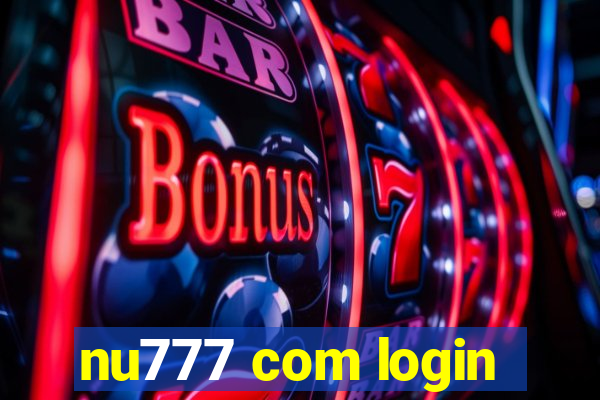 nu777 com login