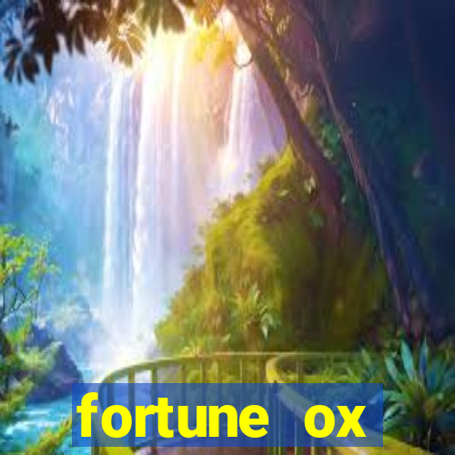 fortune ox horários pagantes