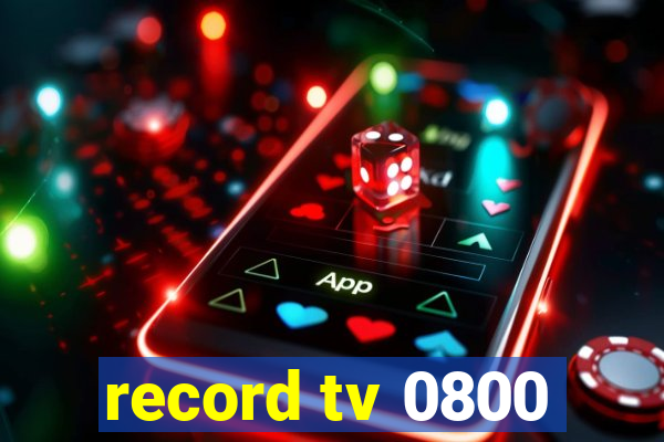 record tv 0800