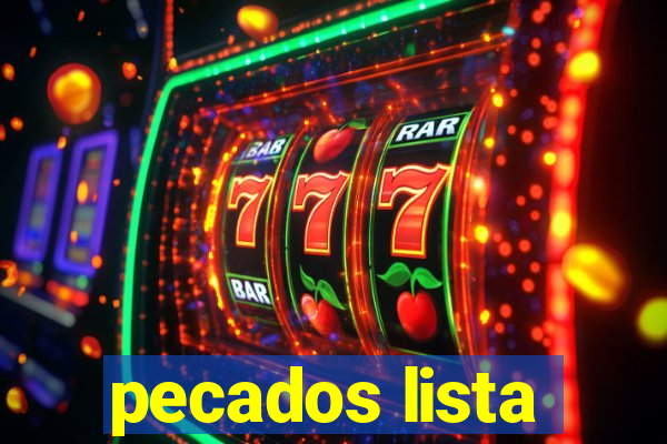 pecados lista