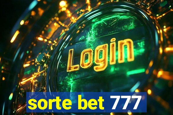 sorte bet 777