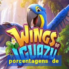 porcentagens de jogos pagantes