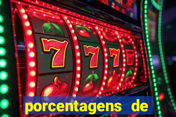 porcentagens de jogos pagantes