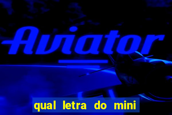 qual letra do mini dolar hoje