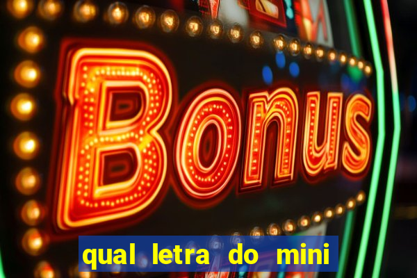 qual letra do mini dolar hoje