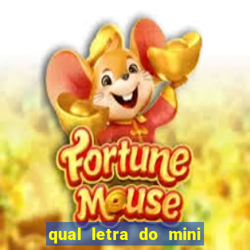 qual letra do mini dolar hoje