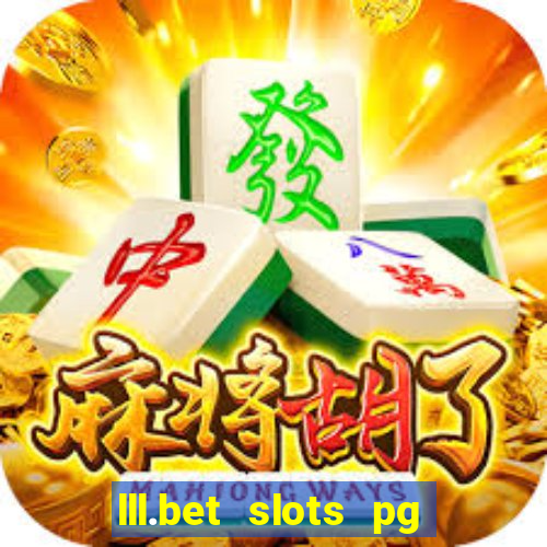 lll.bet slots pg online games