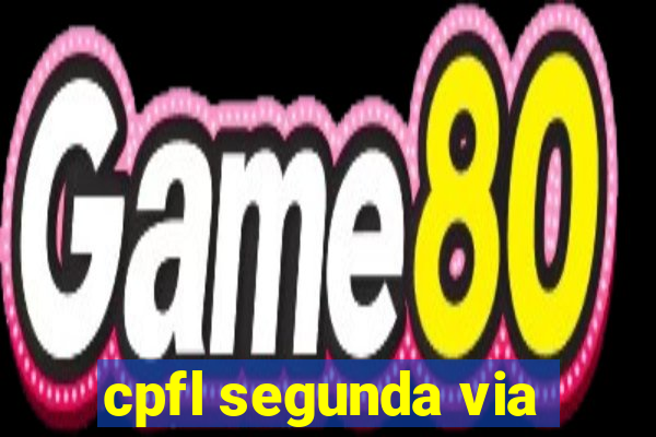 cpfl segunda via