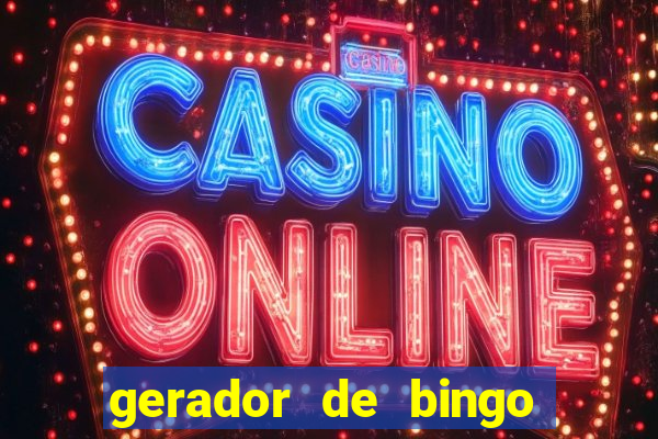 gerador de bingo de palavras