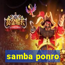 samba ponro