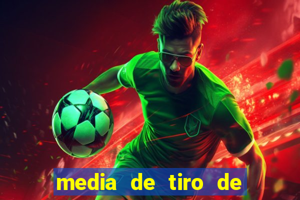 media de tiro de meta por jogo