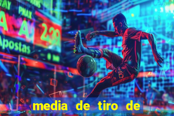 media de tiro de meta por jogo