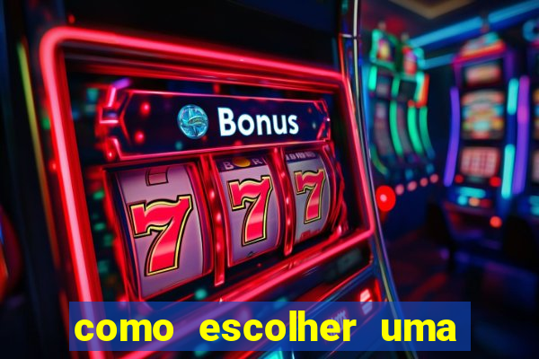 como escolher uma boa cartela de bingo