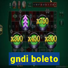 gndi boleto