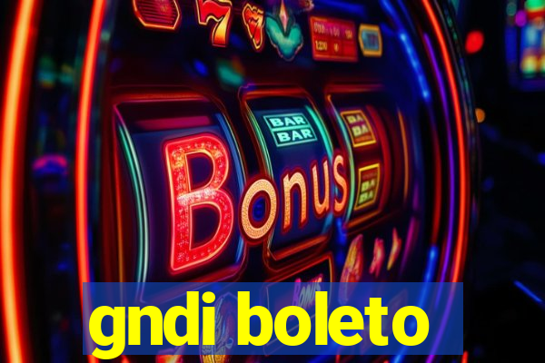 gndi boleto