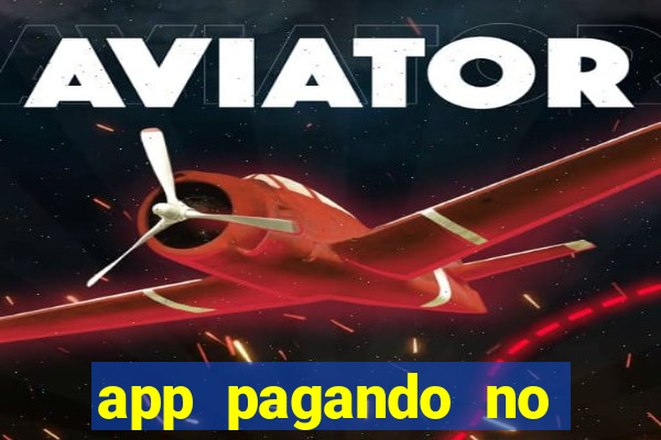 app pagando no cadastro via pix