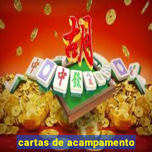 cartas de acampamento