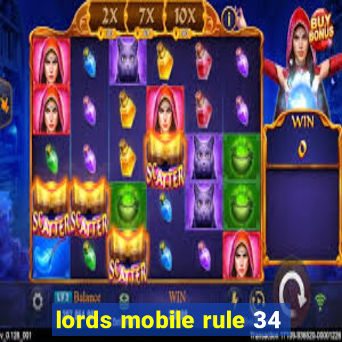 lords mobile rule 34