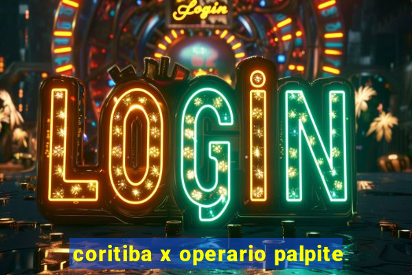 coritiba x operario palpite