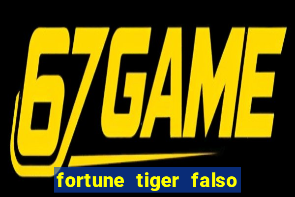 fortune tiger falso para brincar