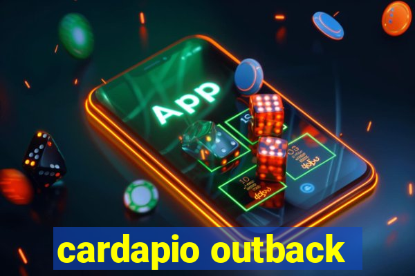 cardapio outback