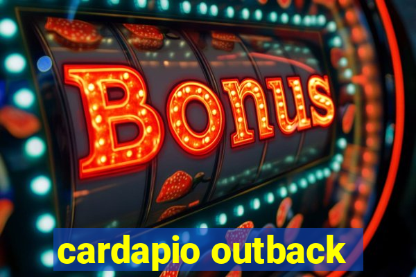 cardapio outback