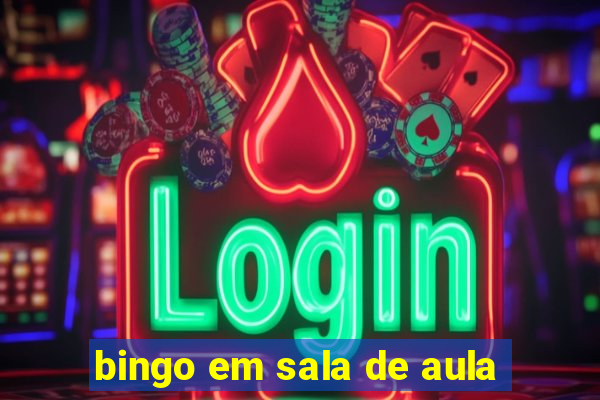 bingo em sala de aula