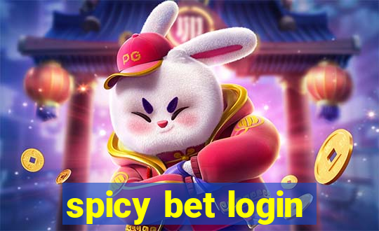 spicy bet login