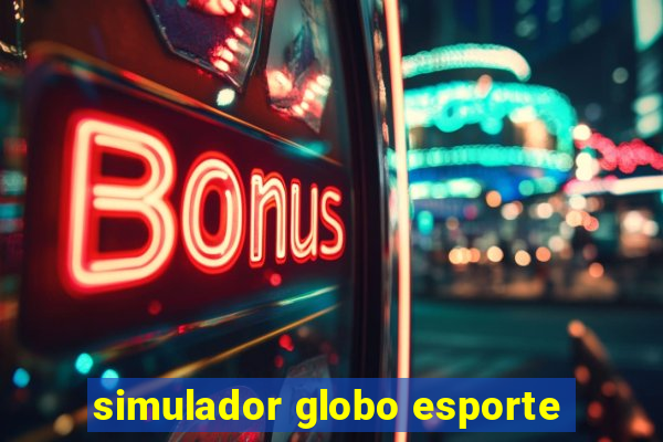 simulador globo esporte