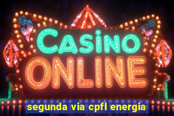 segunda via cpfl energia