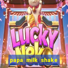 papa milk shake click jogos