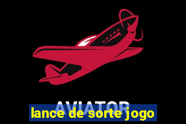 lance de sorte jogo