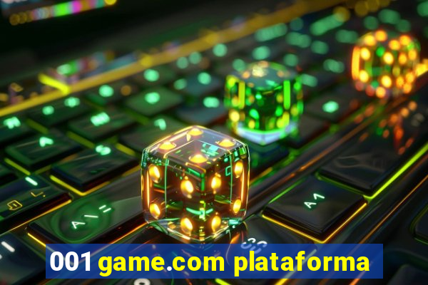 001 game.com plataforma