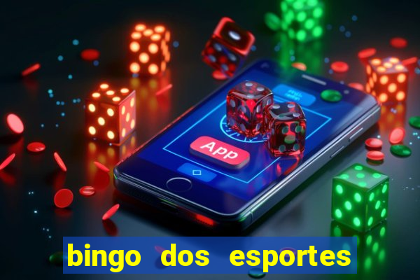 bingo dos esportes para imprimir