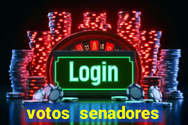 votos senadores impeachment moraes