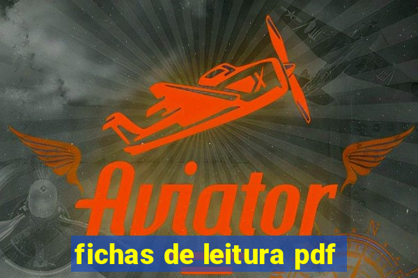 fichas de leitura pdf