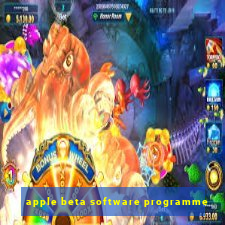 apple beta software programme