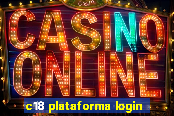 c18 plataforma login