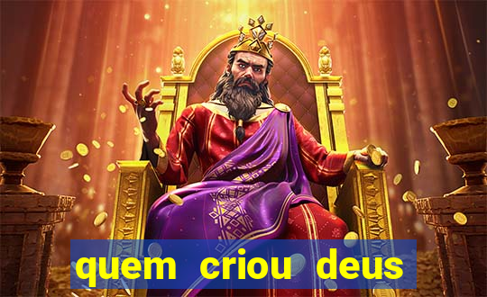 quem criou deus segundo o espiritismo