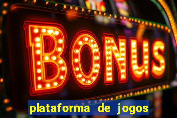 plataforma de jogos nova 2024