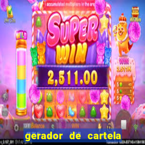 gerador de cartela de bingo