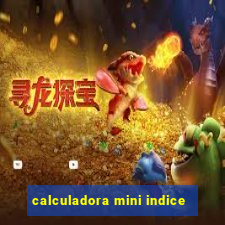 calculadora mini indice