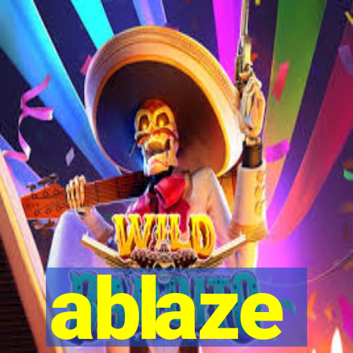 ablaze