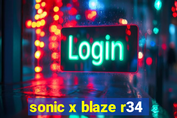 sonic x blaze r34